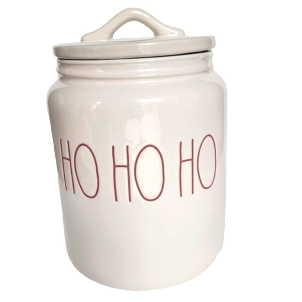 Christmas Cookie Jar Rae Dunn Canister ho ho ho